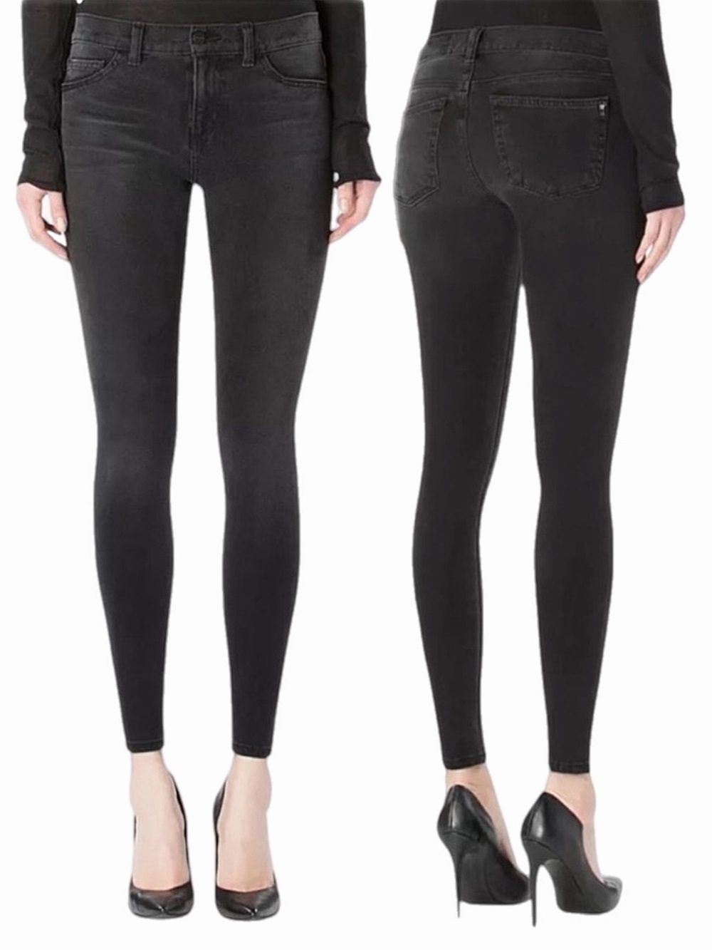 NWT SIWY Felicity Low Rise Skinny Jean • Thunderstorm • Grey Stretch Denim • 30 - Picture 12 of 16